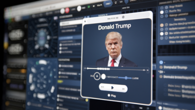 donald trump ai voice